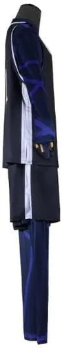 Vista 3 de Disfraz de cosplay de Isagi Yoich con candado azul para hombre