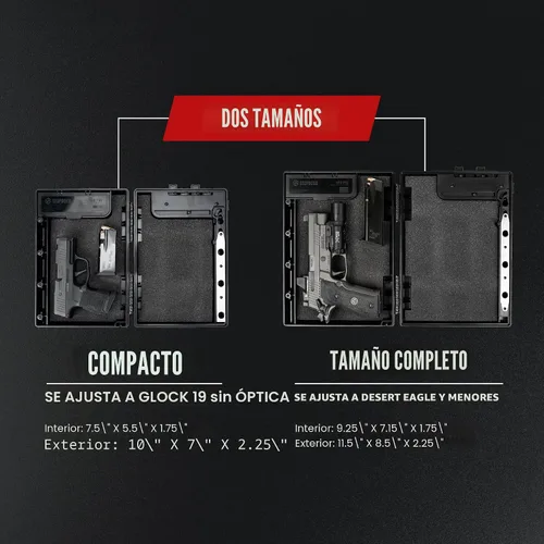 Vista 3 de Stopbox Pro - Alternativa segura para armas de mano, funda portátil de acceso instantáneo, compatible con la TSA, caja de seguridad para automóvil