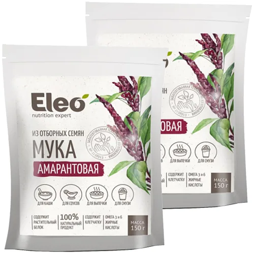Vista 12 de Eleo Harina de amaranto siberiana totalmente natural, sin gluten, 150 g / 5.29 oz