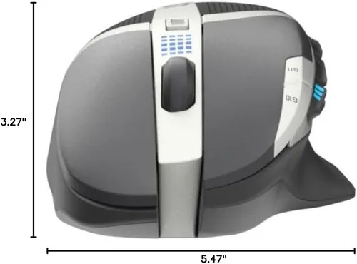 Vista 6 de Ratón G602 Twister de Logitech, Negro