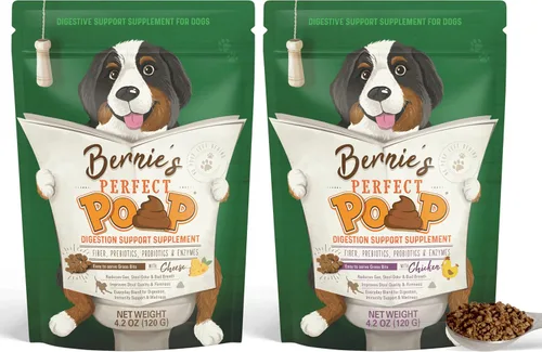 Vista 16 de Suplemento Perfecto para Popó, Digestión y Salud General para Perros: Fibra, Prebióticos, Probióticos y Enzimas Alivian las Condiciones Digestivas