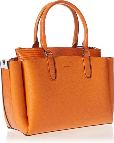 Vista 4 de Calvin Klein Rita - Bolsa organizadora 2 en 1, naranja llama, Flame Orange
