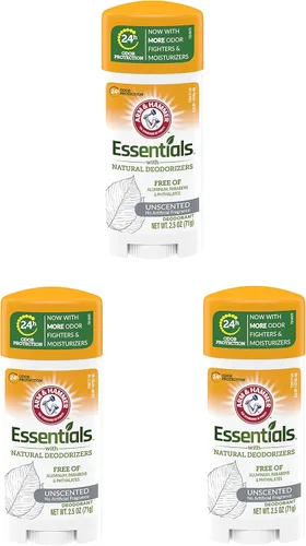 Vista 6 de Arm & Hammer Essentials, desodorante natural, Fresco, 2.5 onzas, paquete de 2