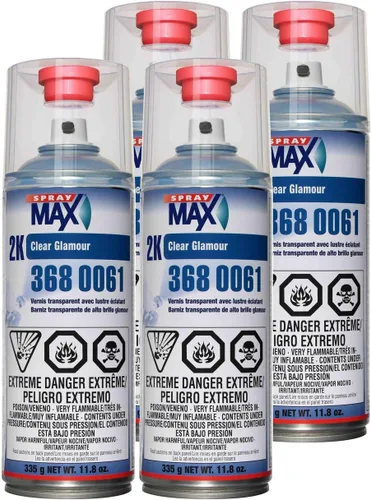 Vista 12 de USC Spraymax 2K Aerosol Transparente Glamour De Alto Brillo