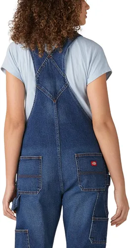 Vista 3 de Womens EGLE Overol con pechera con mezclilla XS- XXL