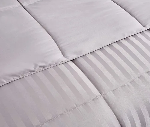 Vista 37 de Blue Ridge Home Fashions Kathy Ireland-Essentials - Juego de edredón reversible de 3 piezas de microfibra con diseño de damasco, color chocolate