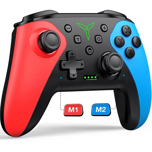 Vista 15 de Wireless Switch Controller for Nintendo Switch 2/Switch1/Lite/OLED Controller, Switch Controller with a Mouse Touch Feeling on Back Buttons, Extra