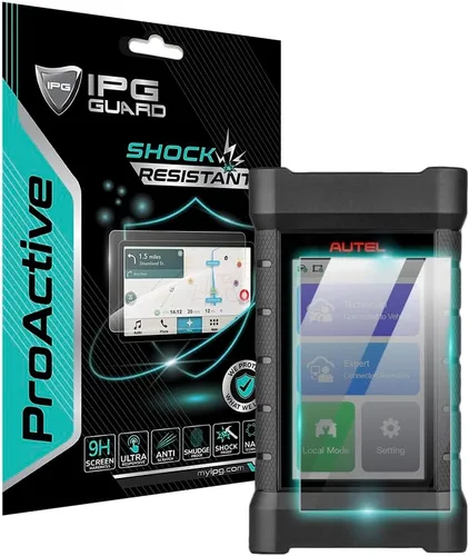 Vista 10 de IPG ProActive Hecho para Autel MaxiIM KM100 5.5" Pantalla 9H Dureza Protector de Pantalla Nano Cerámica Ultra Responsive Alta Claridad