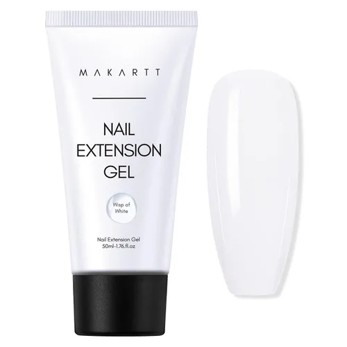 Vista 17 de Makartt Gel de uñas de poligel 50ml, gel constructor para uñas sin hema, rosa y marrón, fortalecedor multifuncional para extensión de uñas, gel duro