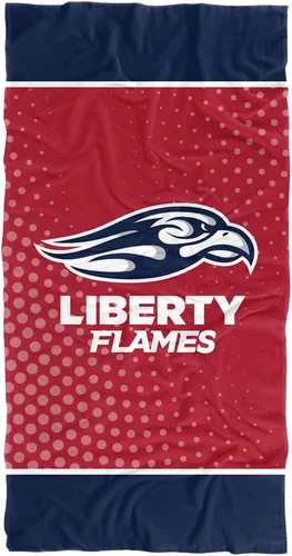 Vista 182 de LOGOVISION Manta Abilene Christian University, 30x60 Logo Dots CottonFront/PolyBackBeachTowel