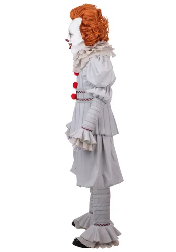 Vista 3 de Disfraz para Hombre Pennywise IT 2017 Multicolor