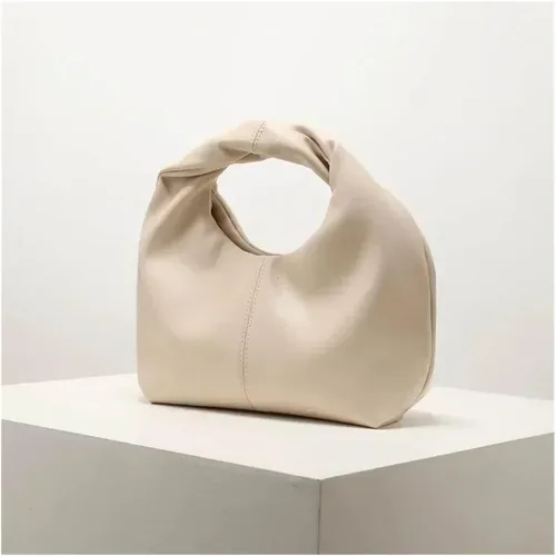 Vista 5 de Color sólido Top Embrague Bolso Elegante Twist Cuadrado Simple Versátil Viaje Bolso Mujer Diseñador Bolsos Señora Bolso Monederos