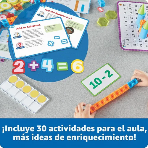 Vista 3 de Learning Resources Skill Builders Kindergarten Math Small Group Kit