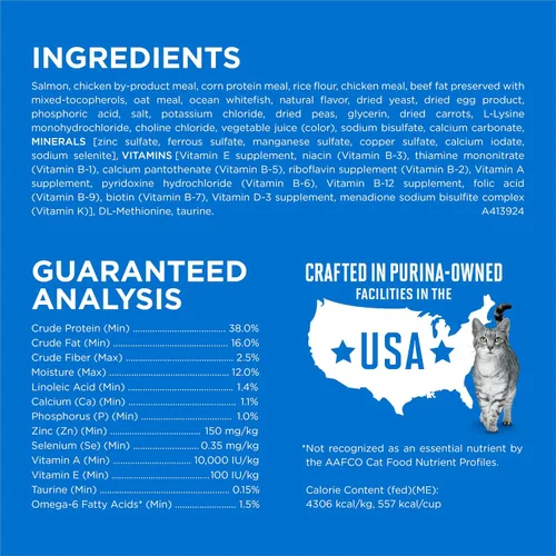 Vista 4 de Purina ONE Plus Alimento seco para gatos con alto contenido de proteínas