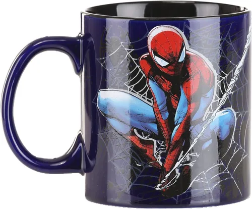 Vista 6 de Silver Buffalo Marvel Deadpool Nerdin Since the 90s Taza de Cerámica Camper, 20 Onzas Desde el, 0.59 Litros