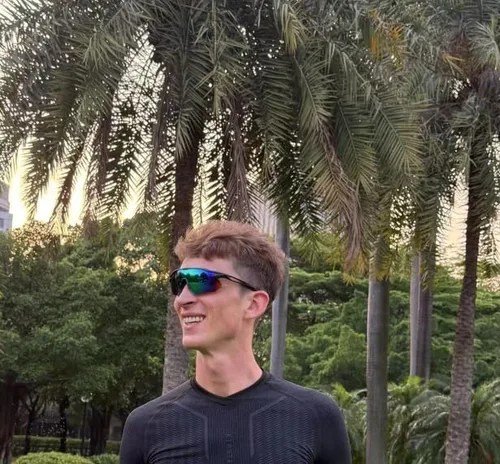 Vista 6 de Lentes de sol polarizados para ciclismo con 5 micas UV400, con armazón TR90.