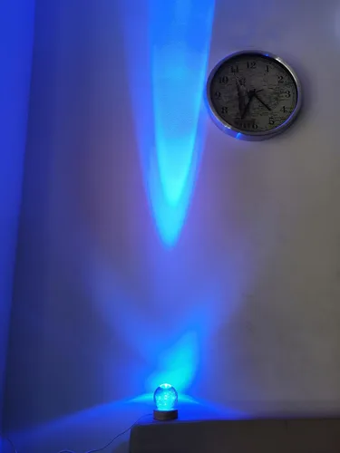 Vista 7 de Zabalar Luz nocturna de bola de cristal 3D con base de luz LED colorida, regalo del día de San Valentín, luces LED, lámpara de mesa que cambia