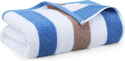 Vista 13 de Utopia Towels Paquete de 2 toallas de playa de gran tamaño, 35 x 70 pulgadas, 100% algodón hilado en anillo, altamente absorbentes, súper suaves