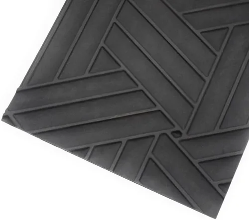 Vista 6 de Alfombrilla de silicona Mousse Roll Swiss Roll Textura Mat Geometría Encaje Fondant Mat Pastelería Resina Molde Pastel