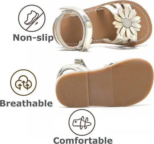 Vista 5 de THEE BRON Sandalias para niñas y zapatos de vestir de verano