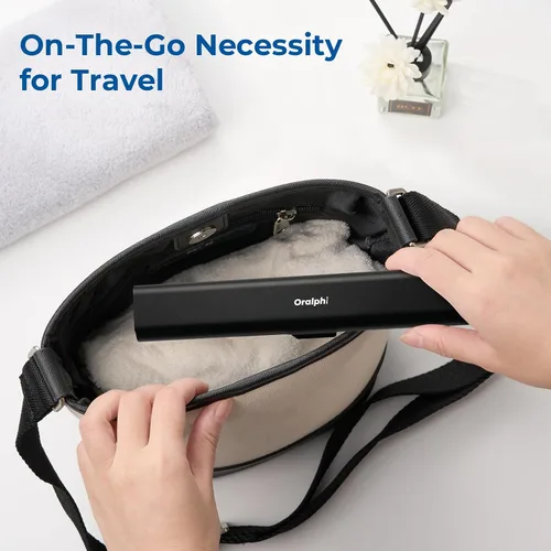 Vista 4 de Estuche de viaje para cepillo de dientes de aluminio, soporte portátil para cepillo de dientes, contenedor resistente para cepillo de dientes manual
