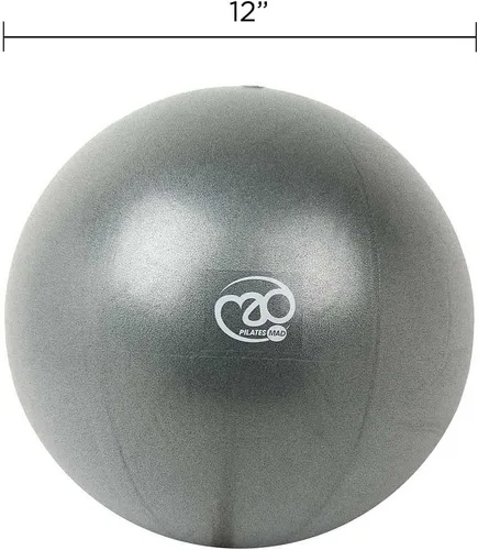 Vista 2 de Fitness Mad Pelota de estabilidad Exer-Soft - Mini pelota de gimnasio de pilates suave para yoga, entrenamiento de núcleo y terapia física - 3