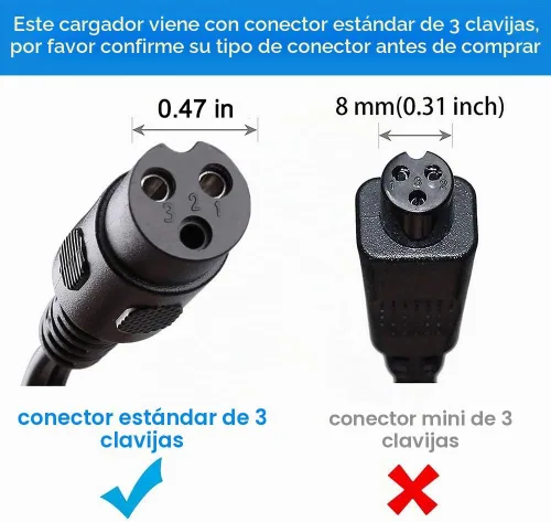 Vista 3 de Razor cargador de batería para Pocket Mod, Sports Mod y Dirt Quad e200, e300 y PR200
