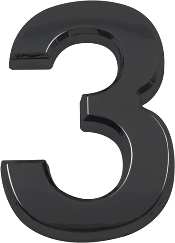 Vista 6 de Cobata Números autoadhesivos de dirección de casa/calle de 3.9 pulgadas - Números autoadhesivos para buzón/puerta - Caracteres de la A a la Z