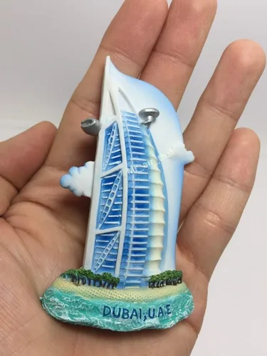 Vista 4 de WitnyStore Tiny Burj Al Arab Jumeirah en Dubai, Emiratos Árabes Unidos Emiratos Árabes Unidos Asia Occidental Atracciones Turísticas Resina Imán