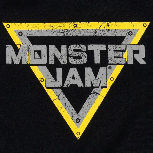 Vista 4 de Monster Jam Grave Digger - Sudadera con capucha y forro polar para niños pequeños
