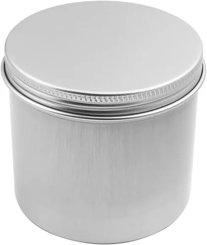 Vista 18 de Othmro 12 latas redondas de metal de 1.4 onzas, latas de aluminio, envases recargables de 1.4 fl oz, latas de lata con tapa de tornillo para 12