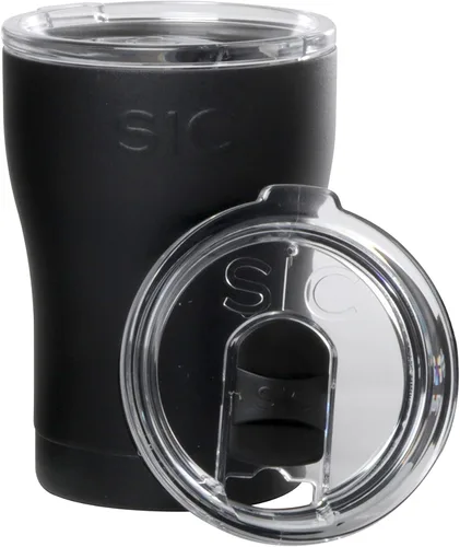 Vista 13 de Seriously Ice Cold SIC - Vaso de viaje aislado de 12 onzas, acero inoxidable de doble pared de alta calidad, tapa sin BPA a prueba de fugas