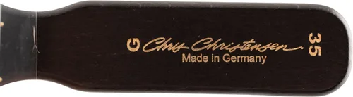 Vista 3 de Chris Christensen Cepillo para perro de 1.378 in, serie dorada, arreglo como un profesional, 30% más de pasadores de acero inoxidable chapado