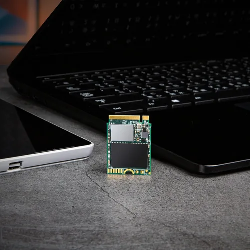 Vista 9 de Transcend MTE300S PCIe 2230 SSD de 256 GB, 2000 MB/s para Steam Deck, Surface Pro