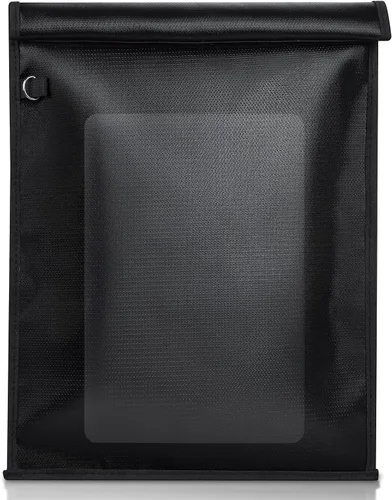 Vista 9 de Bolsas Simket Faraday para teléfonos y llaves de coche, paquete de 2, bolsa de bloqueo de señal, bloqueador de señal de teléfono celular, bloqueador