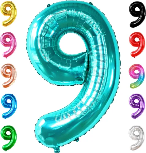 Vista 15 de KatchOn Globo negro del número 1 de 40 pulgadas, globo de feliz cumpleaños