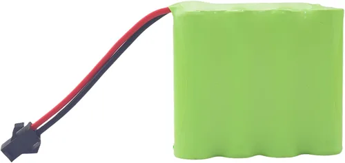 Vista 8 de sea jump Batería recargable AA de 4.8 V 2800 mAh con enchufe SM-2P y cable de carga USB para SY-E511 RC Excavadora Camión Ingeniería Vehículo E562