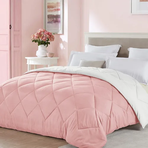 Vista 8 de Seward Park Edredón Reversible Ligero para Niños Tamaño Full Queen Negro Gris Ropa de Cama Colcha Refrescante para Todas las Estaciones Manta