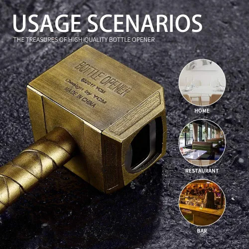 Vista 5 de Lmaytech Abrebotellas de cerveza, regalos para hombre, papá, él, marido, novio