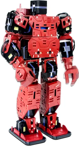 Vista 8 de Robot humanoide, boxeo inteligente, fútbol, robot bailarín, gráfico programable con teléfono y aplicación de PC con Windows, robótico RC blindado