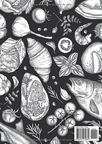 Vista 2 de Las Recetas favoritas del Abuelo Libro de cocina personalizado para recetas favoritas 50 recetas para completar Gran formato A4 Regalo ideal