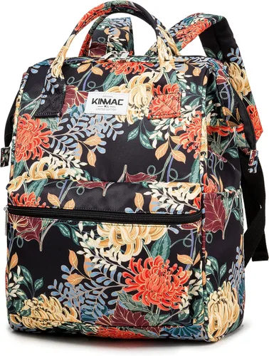 Vista 18 de Kinmac Mochila para laptop para mujeres y hombres, mochila de viaje de gran capacidad para computadora portátil de 15.6 pulgadas, Albaricoque