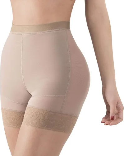 Vista 2 de Powernet - Pantalones cortos de cintura alta para mujer