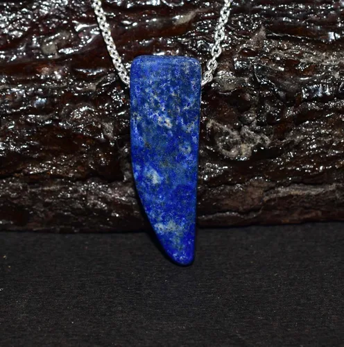 Vista 3 de Gemstone Raw Slice Necklace