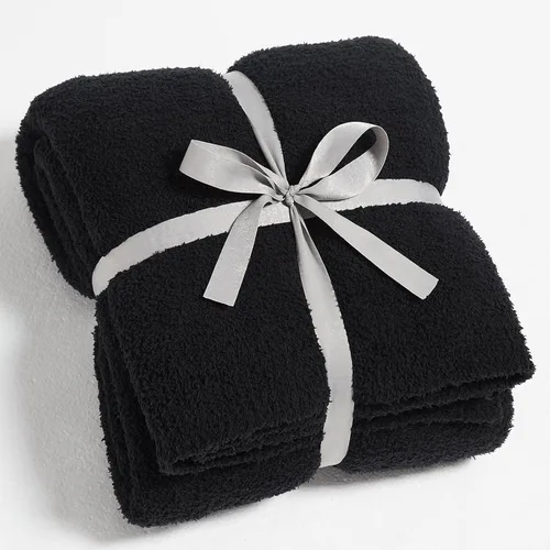 Vista 29 de CYMULA Manta de Punto Súper Suave Tamaño Throw Beige - Ligera Afelpada Esponjosa Mullida Cálida Acogedora Mantas y Throws para Sofá Cama Uso