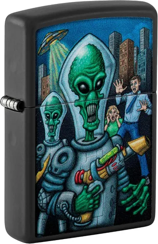 Vista 19 de Encendedores Zippo espaciales Fusión de latón pulido