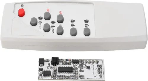 Vista 9 de Placa de circuito de lámpara solar, placa de control de carga solar, sensor humano infrarrojo, inducción, control de luz nocturna, módulo de sensor