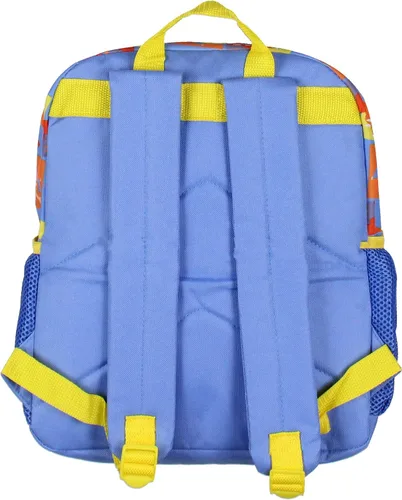 Vista 4 de Blippi Mochila Wow! A Dinosaur 14" Mochila de viaje escolar para niños con diseños de personajes elevados