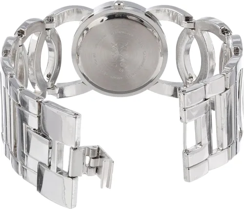 Vista 3 de XOXO Reloj plateado XO5210 para mujer con pulsera de eslabones, plateado, Movimiento de cuarzo