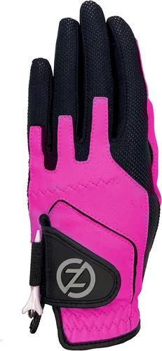 Vista 5 de Guante de golf sintético Zero Friction, de calce por compresión, talla de ajuste universal, para niños Azul